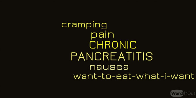 cramping pain chronic pancreatitis